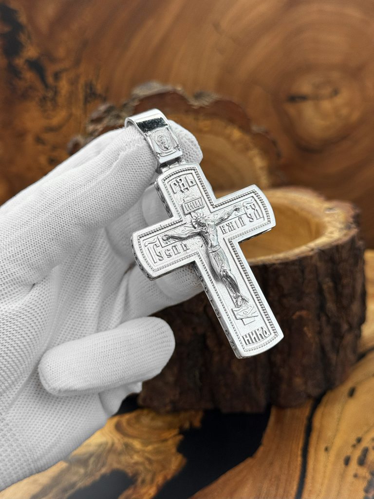 Серебряный крест - кр139